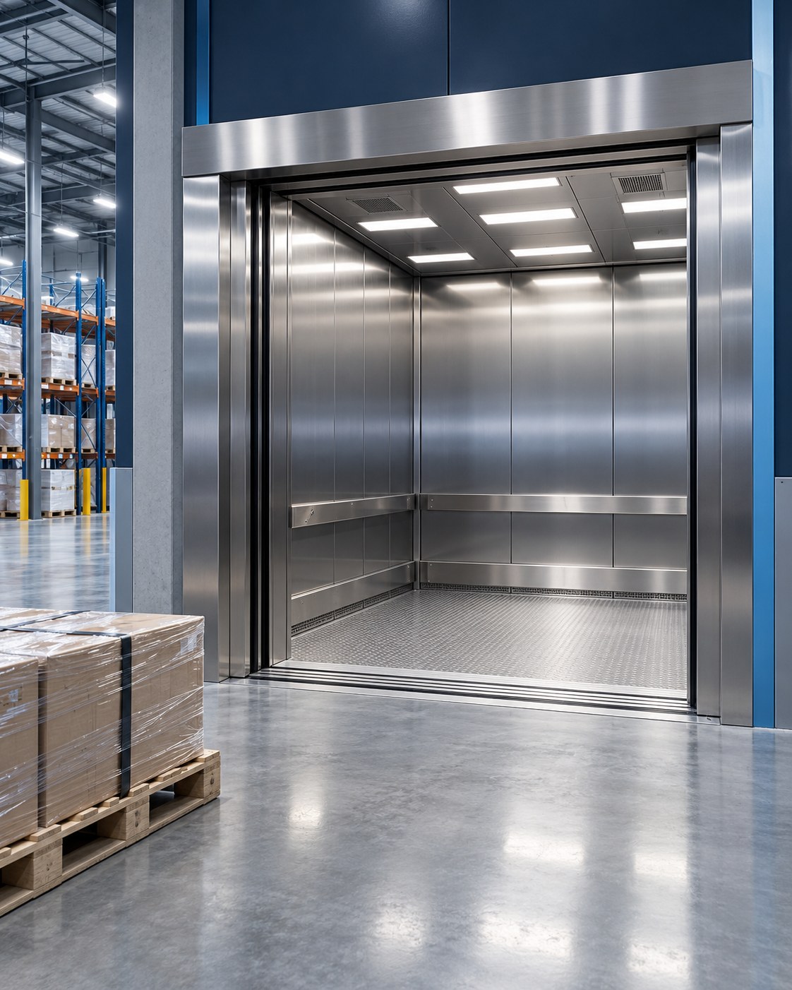 Goods Lift concept visualization