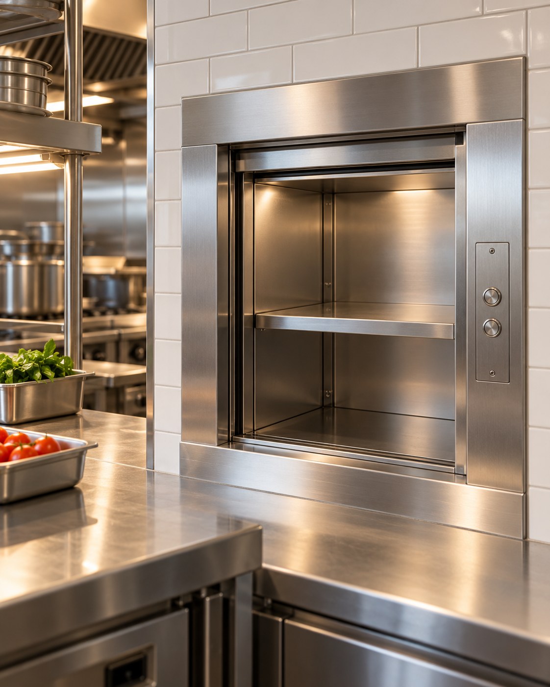Kitchen Dumbwaiter Lift concept visualization